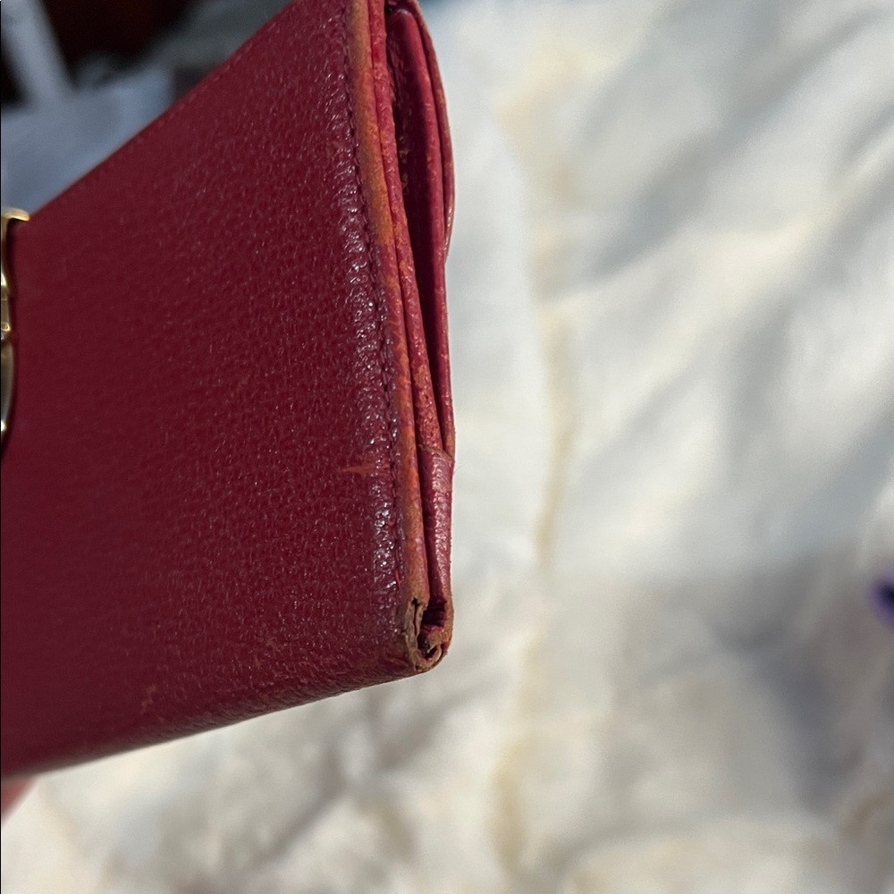 GucciRed Leather Women's wallet - Picture 2 of 13